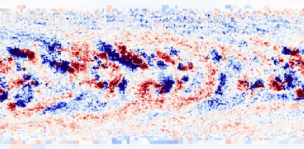 Photospheric magnetic field map for CR1975