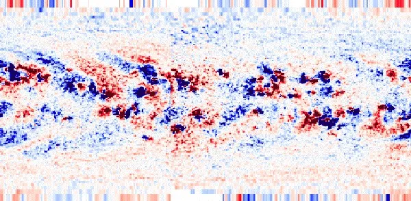 Photospheric magnetic field map for CR1976+1977