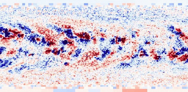Photospheric magnetic field map for CR1976