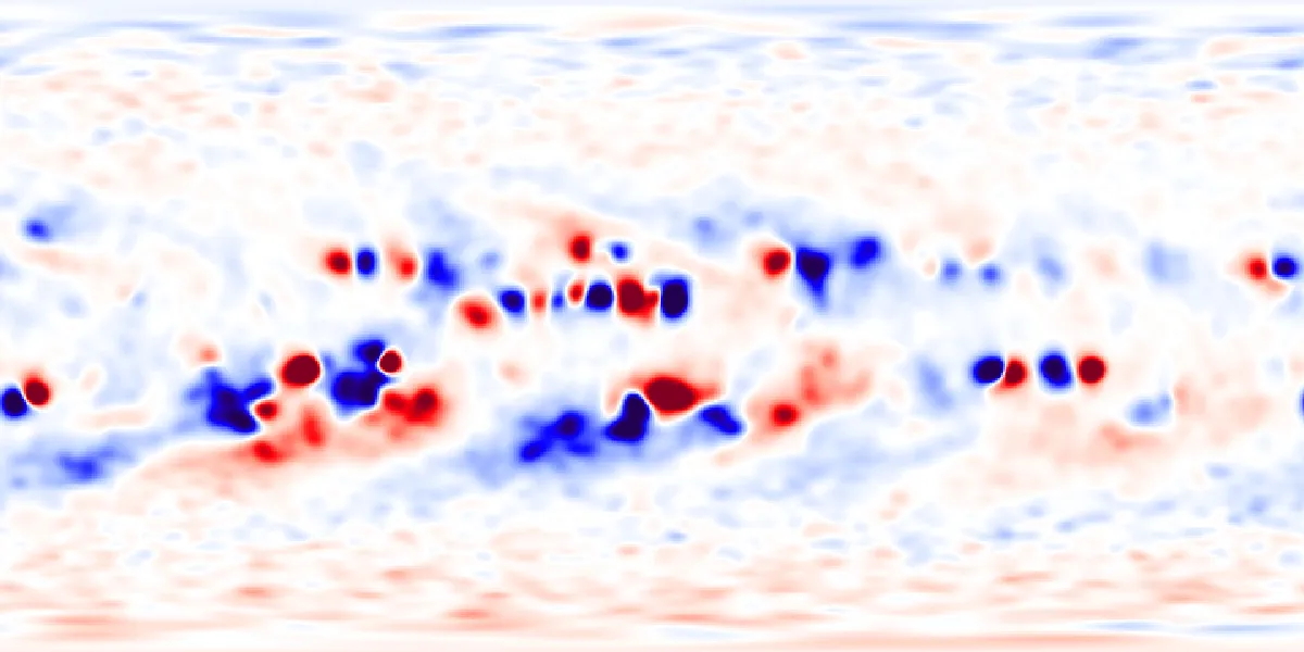 Photospheric magnetic field map for CR2128