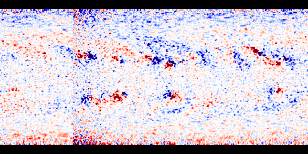 Photospheric magnetic field map for CR2097+CR2098