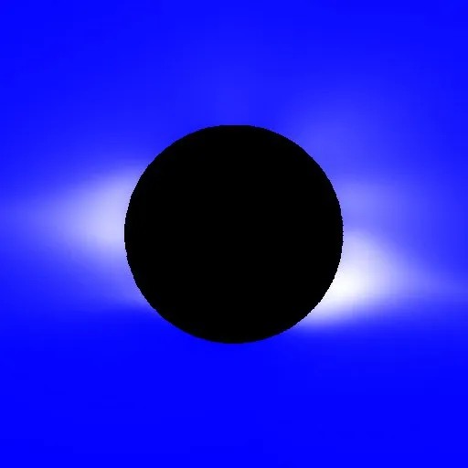 Predicted polarization brightness at the same time
